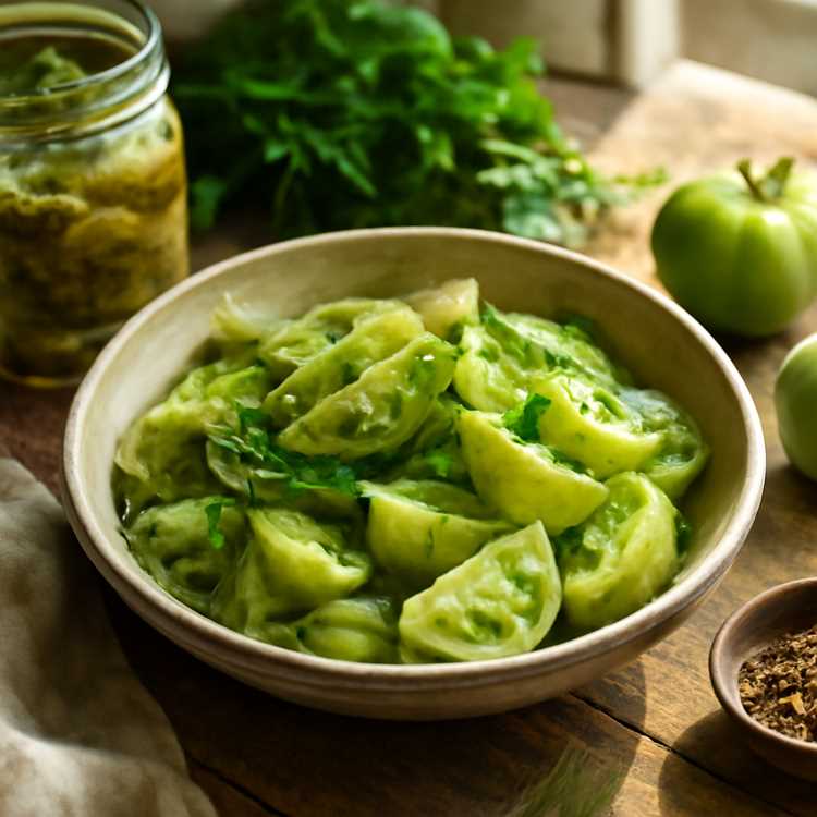Рецепт зеленых помидор быстрого приготовления: Вкусные и простые идеи