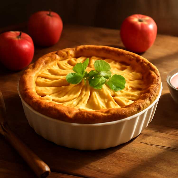 Вкусная шарлотка с яблоками на сметане: простой рецепт для идеальной выпечки