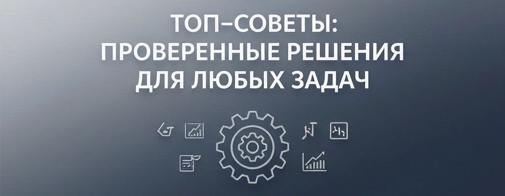 Топ‑советы: проверенные решения для любых задач